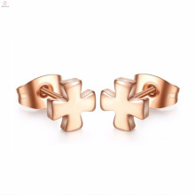 Rose Gold Stainless Steel Earring Accessories Fabricante